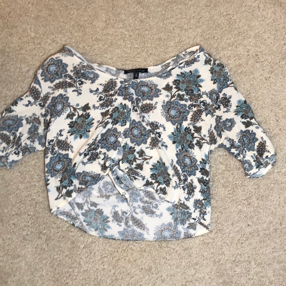 Cropped shirt